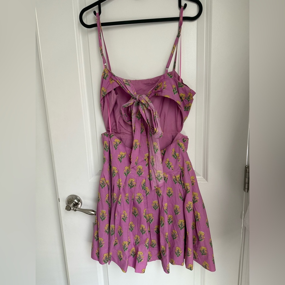 Purple and Yellow Pants Store Dress - Picture 2 of 3